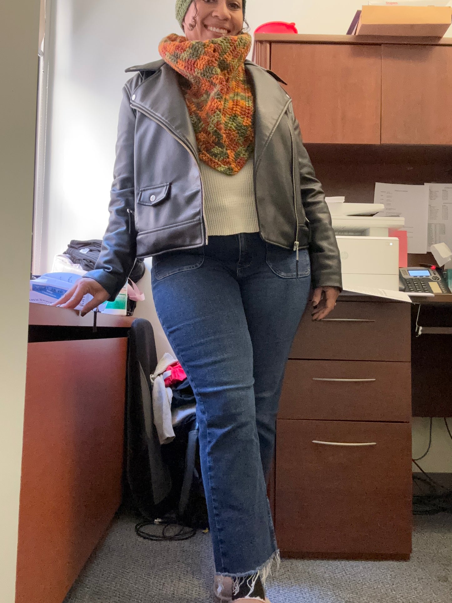 Autumn Bandana Shawl