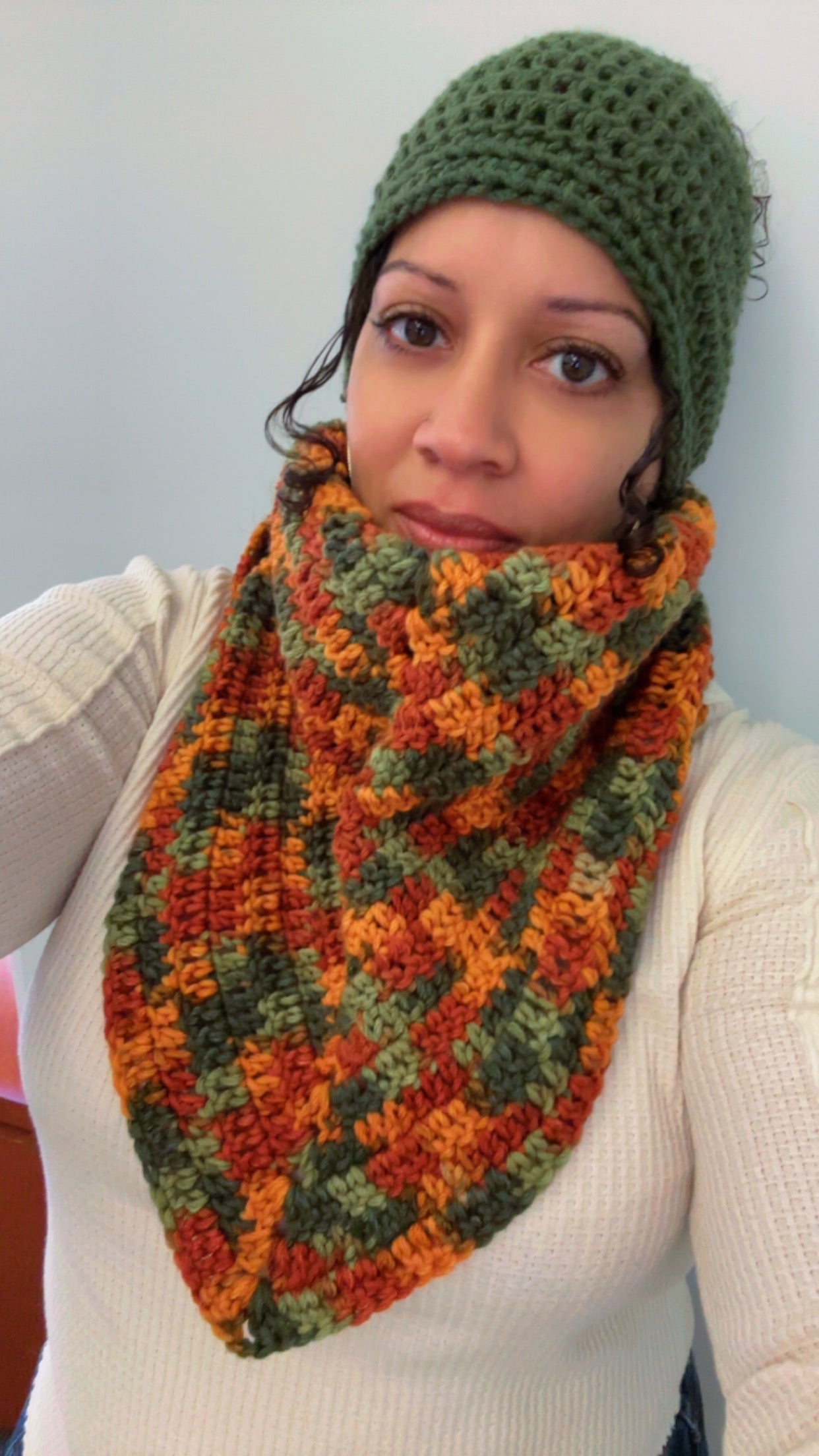 Autumn Bandana Shawl